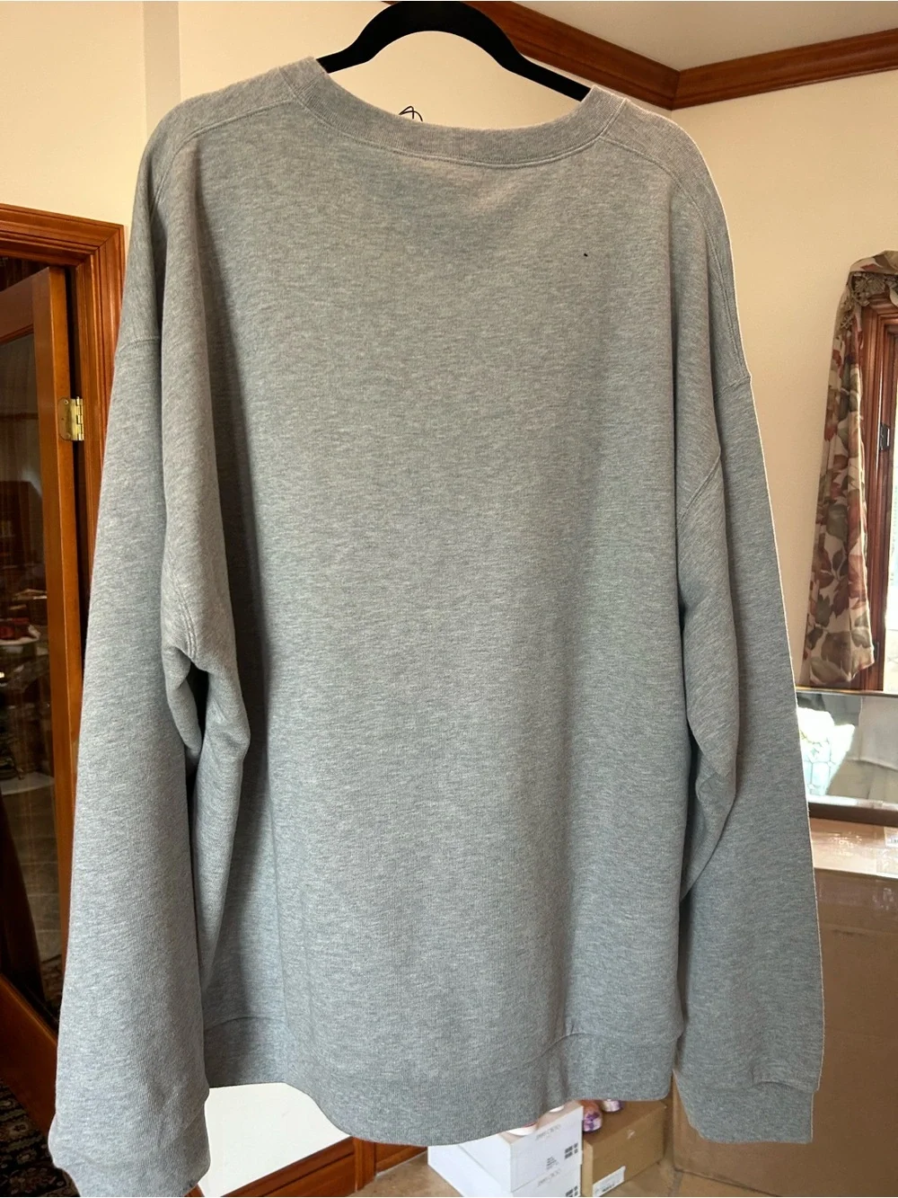 Men's Gucci, gray cotton interlocking G sweatshirt size XXXL made in Italy